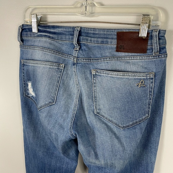 Dl1961 nettle ankle distressed crop jeans - Picture 3 of 11